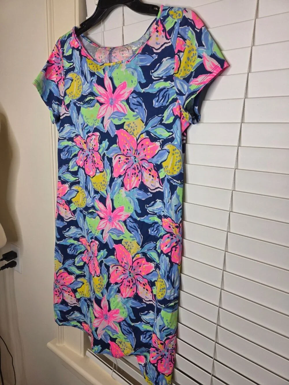 Lilly Pulitzer Women’s Floral Dress Capri Soliel M Multicolor resort beach prepp - Picture 2 of 7